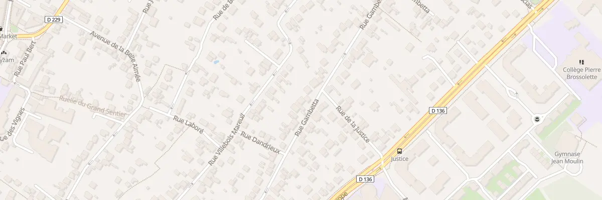 Plan du 39 Rue Gambetta à Villeneuve-Saint-Georges