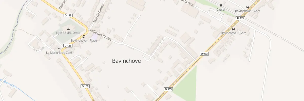 Plan du 30 Rle des Ecoles à Bavinchove