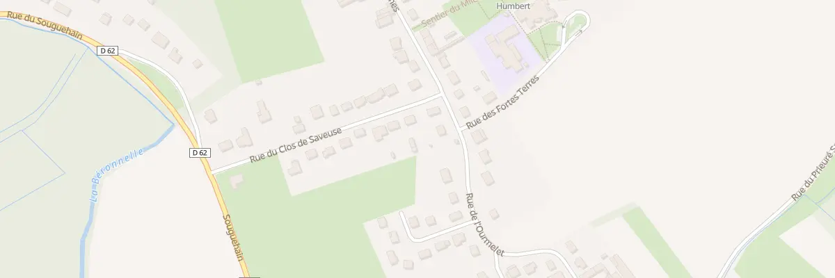 Plan du 3 Rue du Clos Saveuse à Bailleval