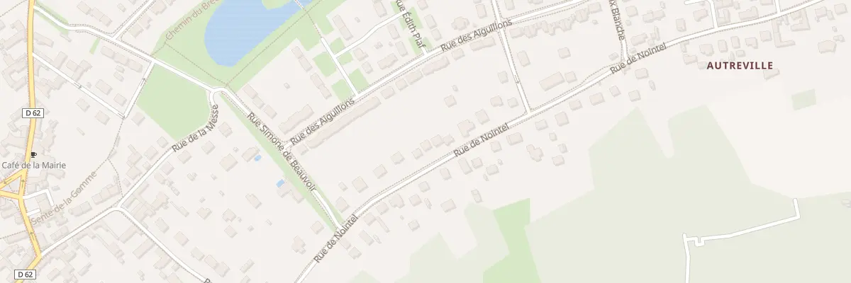 Plan du 545 Rue de Nointel à Breuil-le-Sec