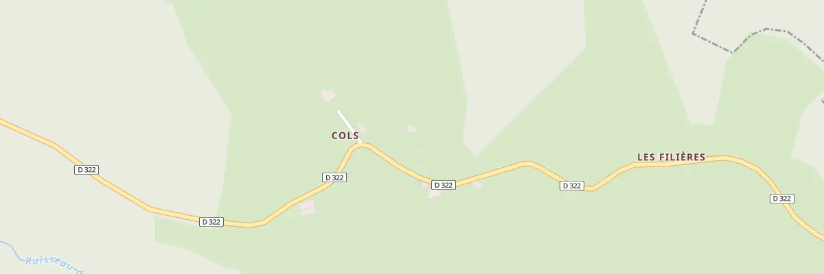 Plan du 5193 Cols à Moussages