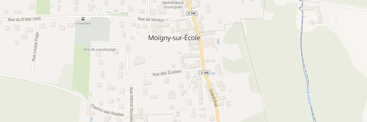 Plan du 75 Gr Grand Rue à Moigny-sur-École