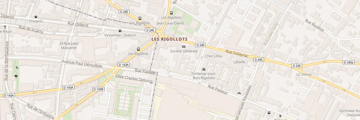 Plan du 131 Rue Dalayrac à Fontenay-sous-Bois