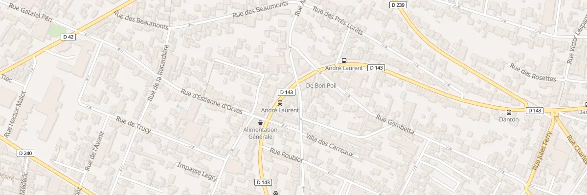 Plan du 58 Av de la République à Fontenay-sous-Bois