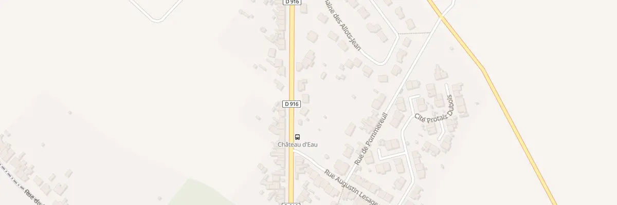 Plan du 75A Rue Nationale à Burbure