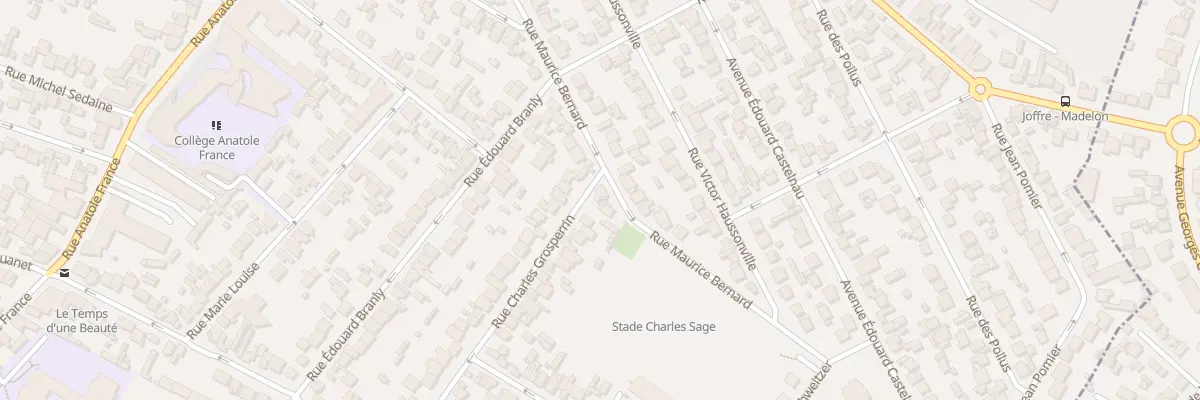 Plan du 64 Rue Maurice Bernard à Drancy