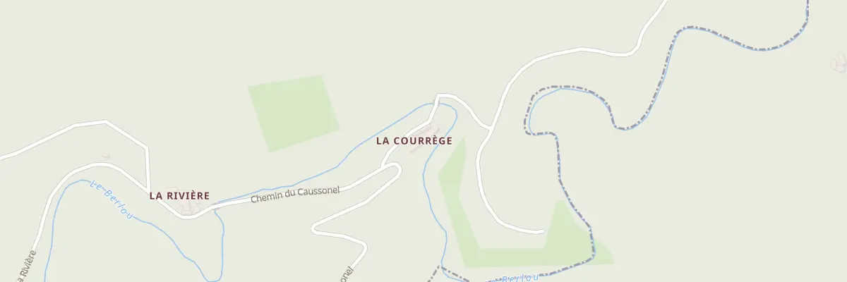 Plan du 5456 La Courreche à Vabre