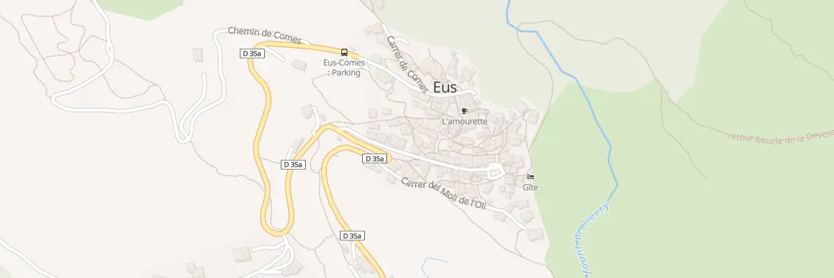 Plan du 37 Village à Eus