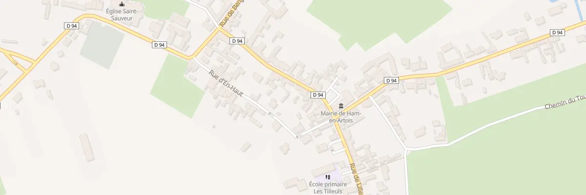 Plan du 47 Rue de Lillers à Ham-en-Artois