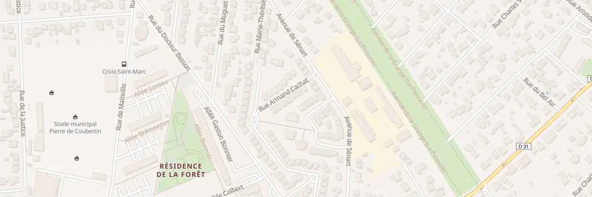 Plan du 5 Rue Armand Cachat à Montgeron