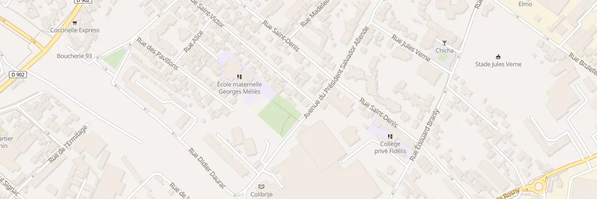 Plan du 42B Rue Saint-Victor à Montreuil