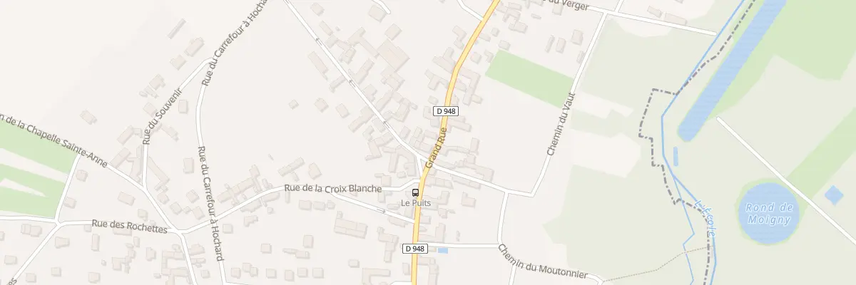 Plan du 25 Grand Rue à Moigny-sur-École