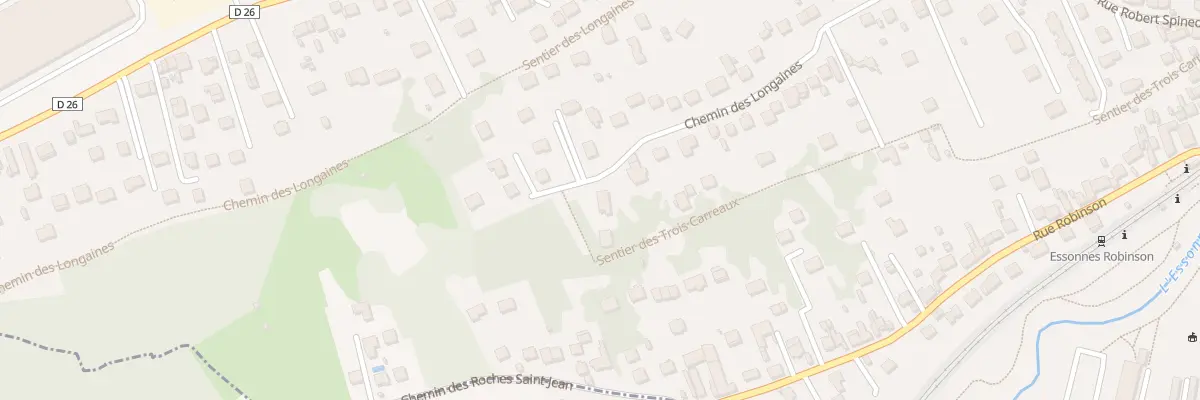 Plan du 57 Che des Longaines à Corbeil-Essonnes