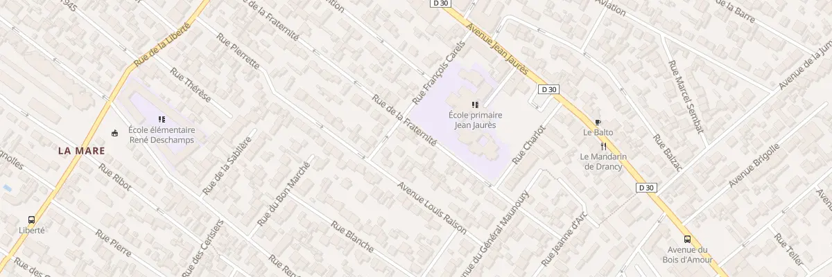 Plan du 48 Rue De La Fraternite à Drancy