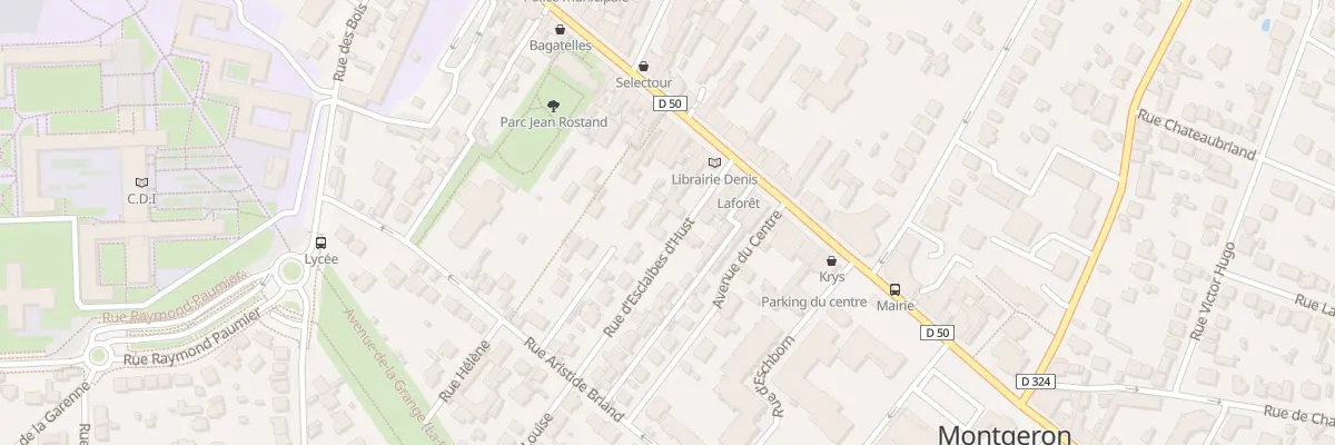 Plan du 4B Rue d’Esclaibes d’Hust à Montgeron