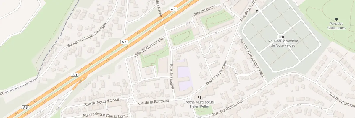 Plan du 111 Rue de l’Avenir à Noisy-le-Sec