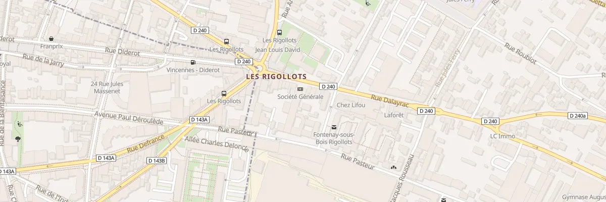 Plan du 129 Rue Dalayrac à Fontenay-sous-Bois