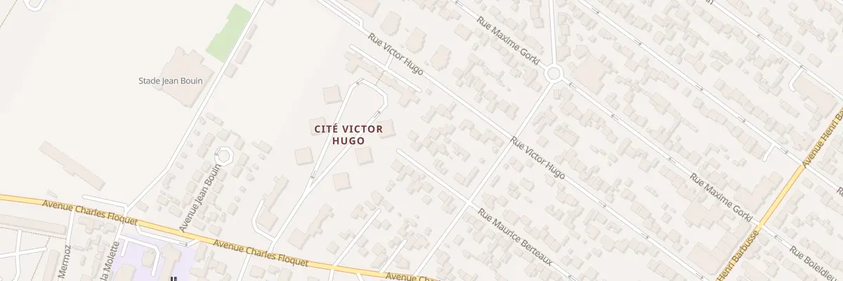 Plan du 68 Rue Maurice Berteaux au Blanc-Mesnil
