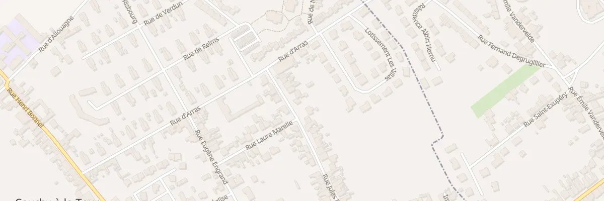 Plan du 13 Rue Jules Devys à Cauchy-à-la-Tour