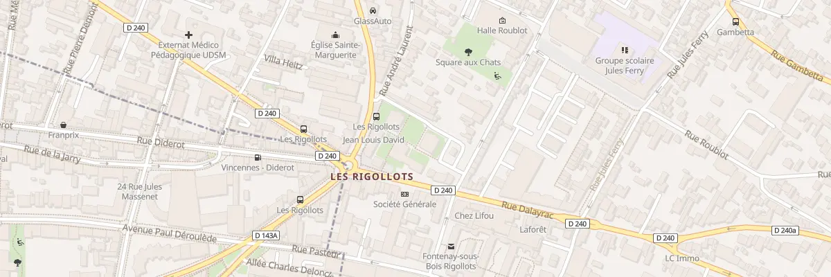 Plan du 116 Rue Dalayrac à Fontenay-sous-Bois