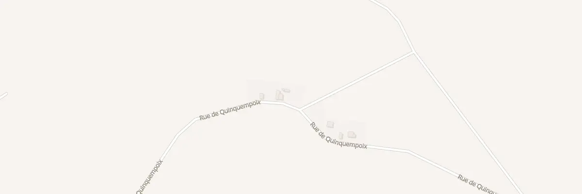Plan du 6 Rue de Quinquempoix à Sains-Morainvillers