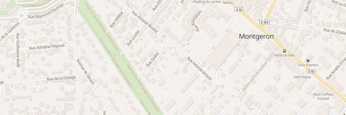 Plan du 34 Rue Aristide Briand à Montgeron