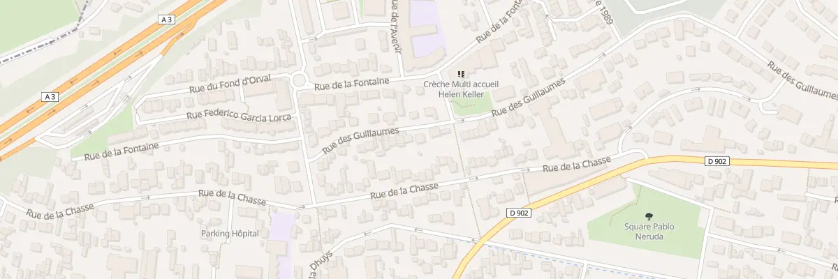 Plan du 32 Rue des Guillaumes à Noisy-le-Sec