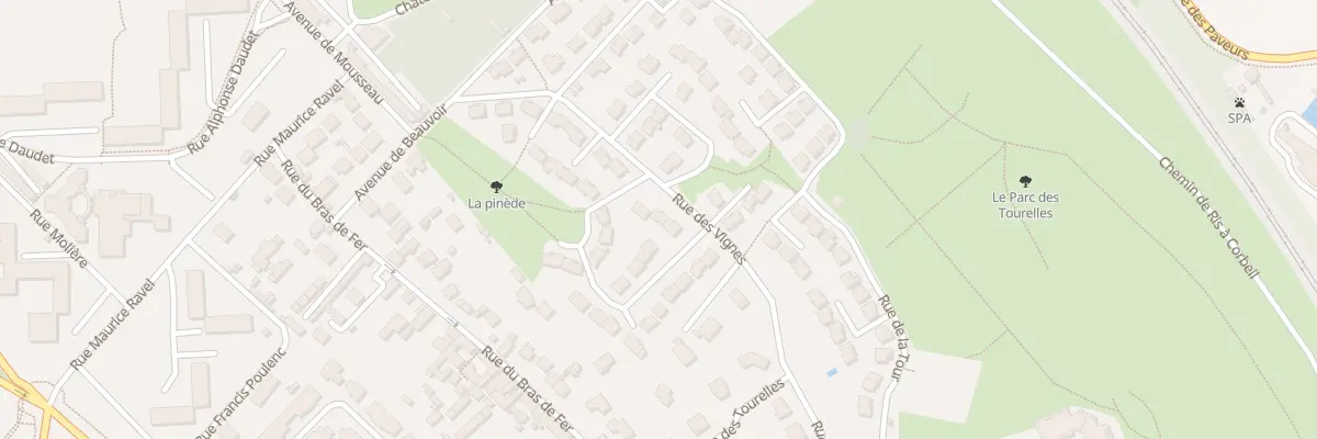 Plan du 26 Rue des Vignes à Évry-Courcouronnes