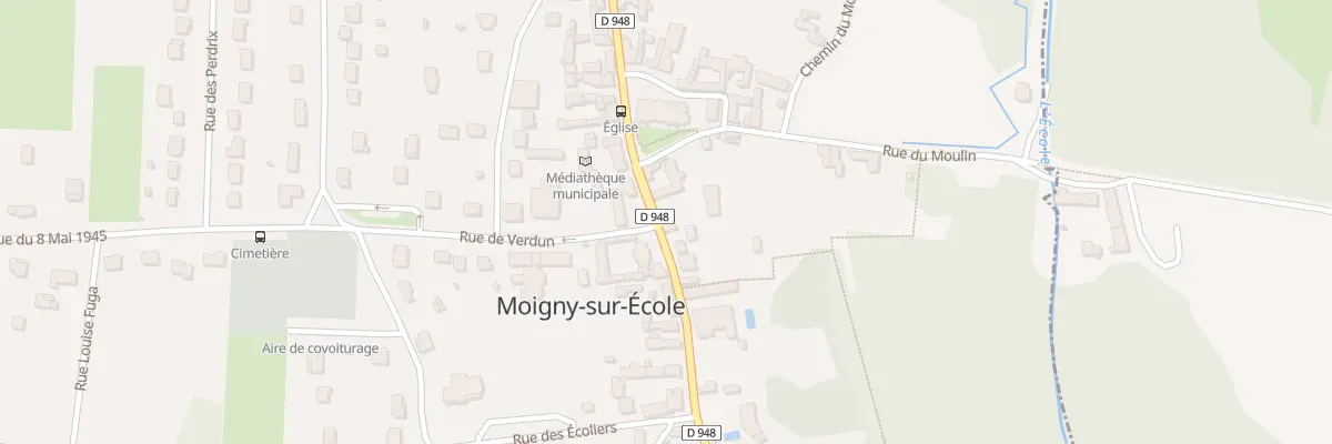 Plan du 74B Gr Grand Rue à Moigny-sur-École