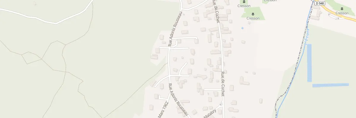 Plan du 10 Rue Adonis Rousseau à Moigny-sur-École