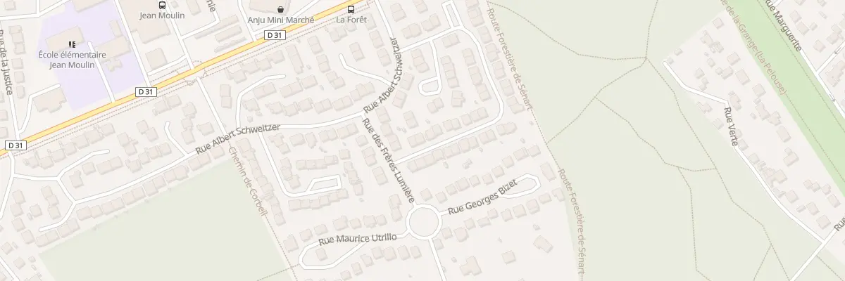 Plan du 3 Rue César Franck à Montgeron