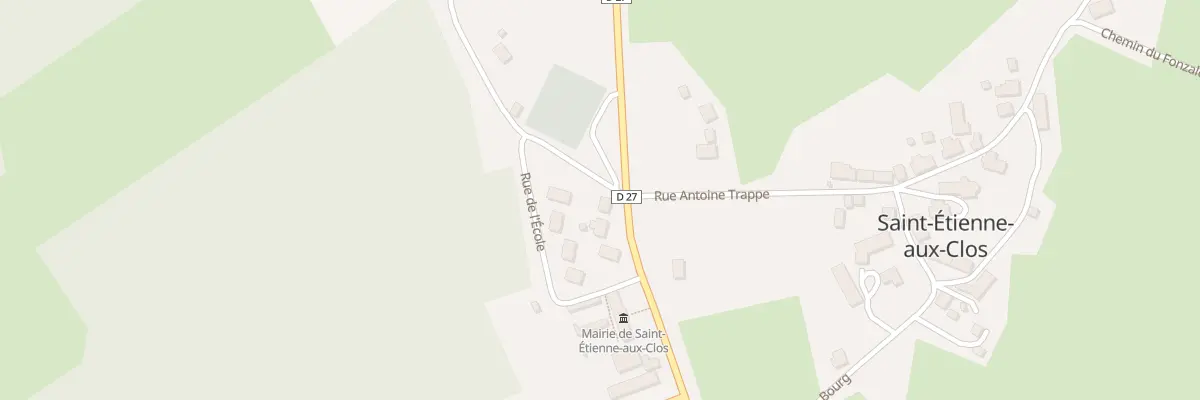 Plan du 5 Rue de la Mairie à Saint-Étienne-aux-Clos