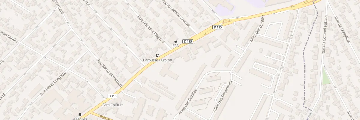 Plan du 212 Av Henri Barbusse à Drancy