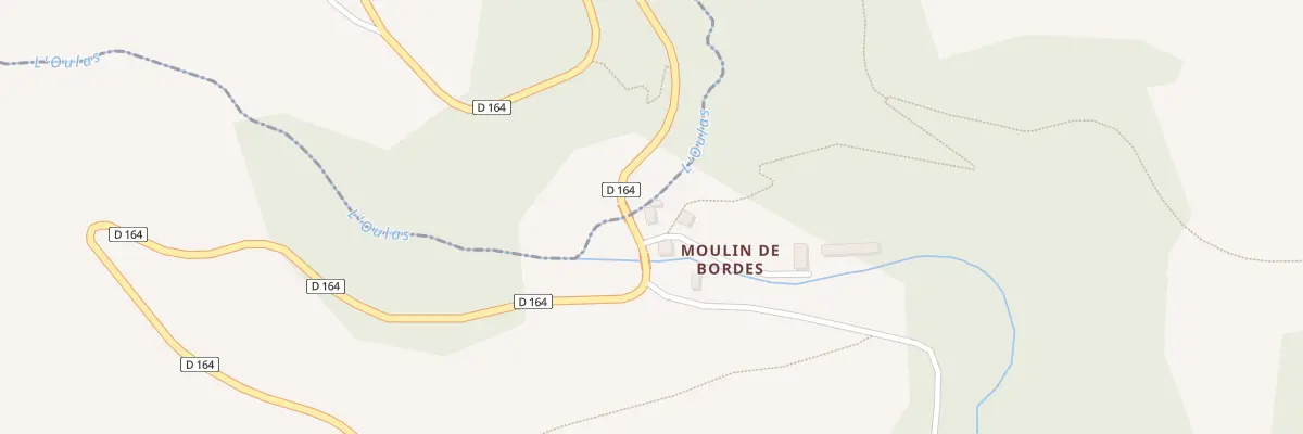 Plan du 50069 Bordes à Alban