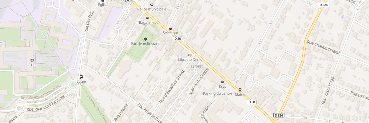 Plan du 2 Rue d’Esclaibes d’Hust à Montgeron
