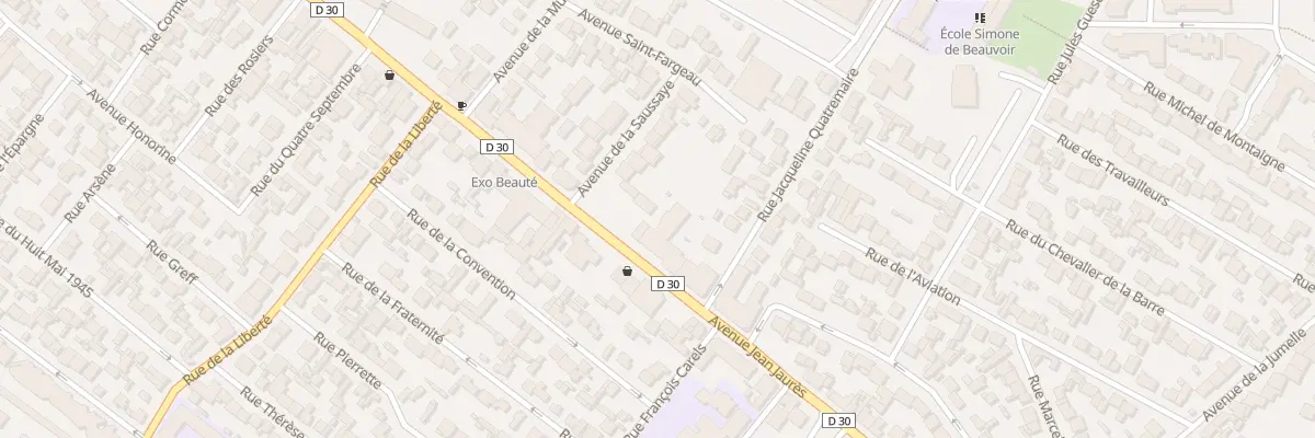 Plan du 187 Av Jean Jaures à Drancy