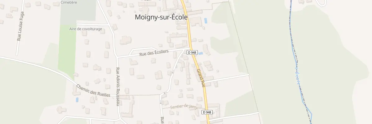 Plan du 3 Rue du Bordeau à Moigny-sur-École