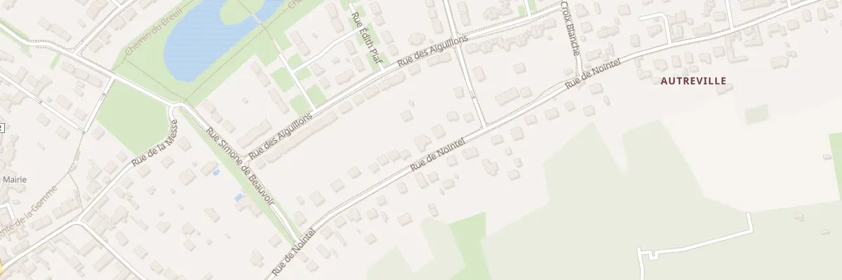 Plan du 601 Rue de Nointel à Breuil-le-Sec