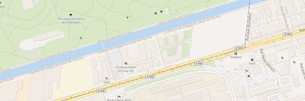 Plan du 163 Rue de Paris à Bobigny
