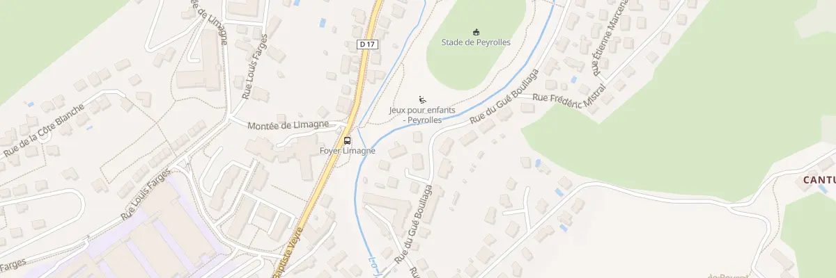 Plan du 49 Rue du Gue Bouliaga à Aurillac