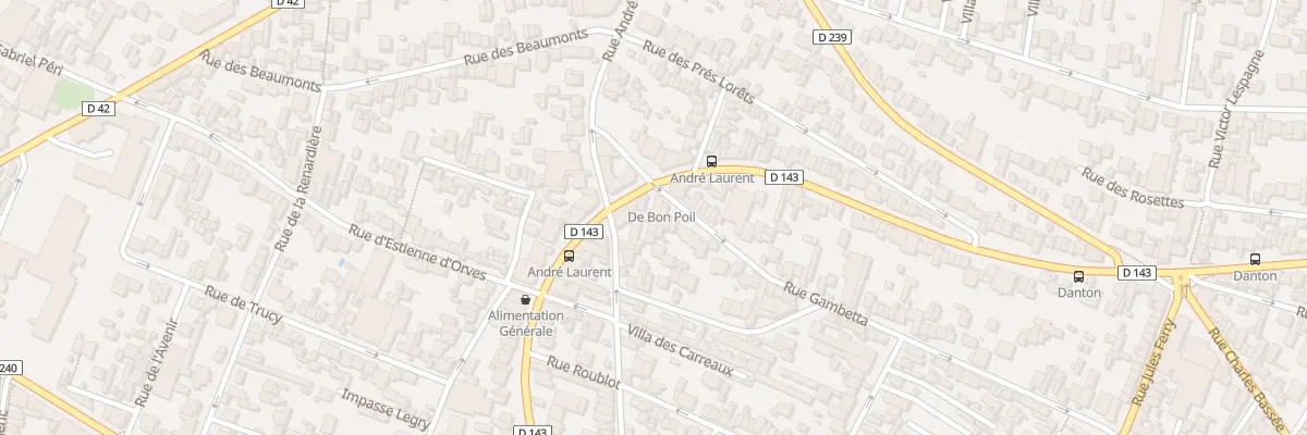 Plan du 159 Rue Gambetta à Fontenay-sous-Bois