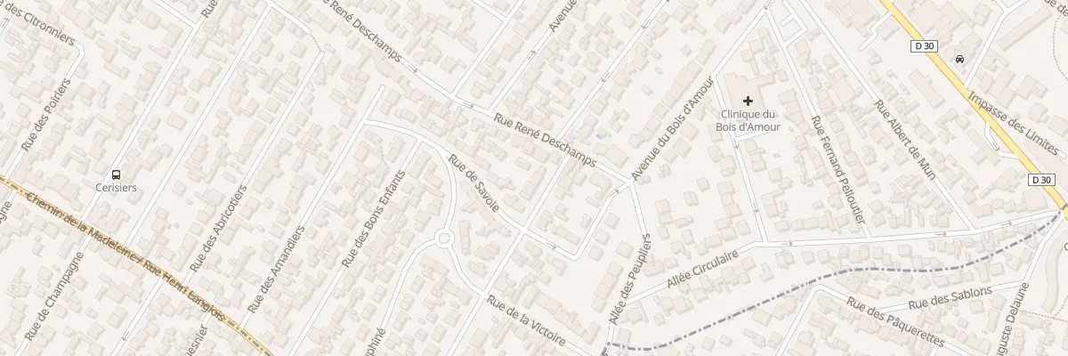 Plan du 41 Rue De La Madeleine à Drancy