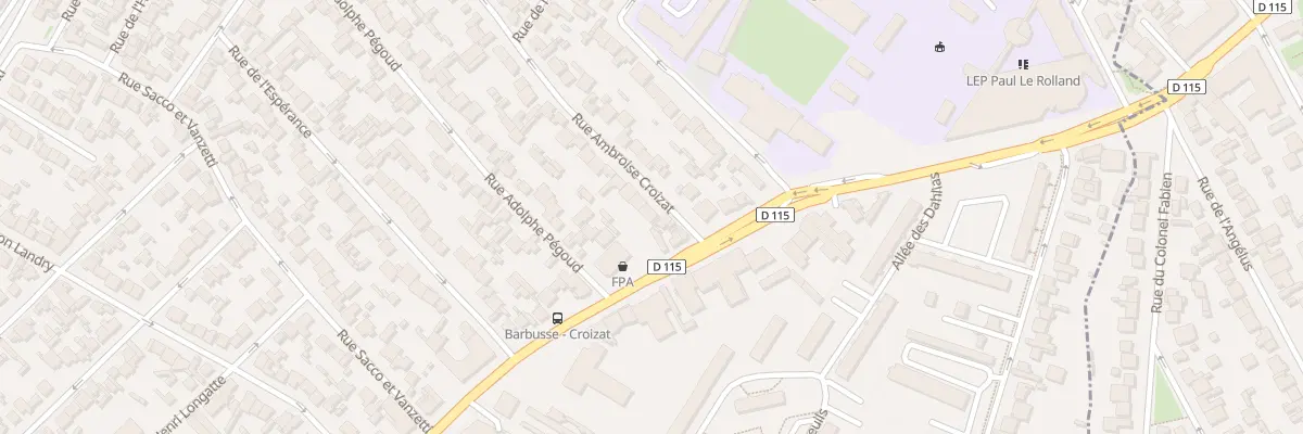 Plan du 124 Rue Ambroise Croizat à Drancy