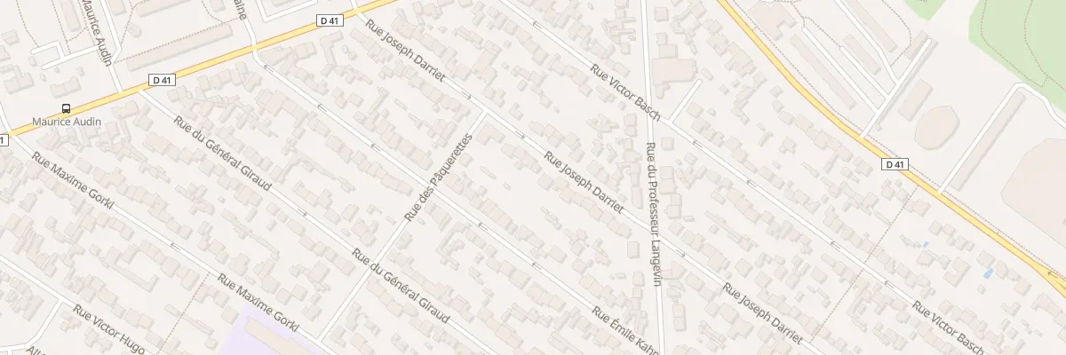 Plan du 97 Rue Joseph Darriet au Blanc-Mesnil