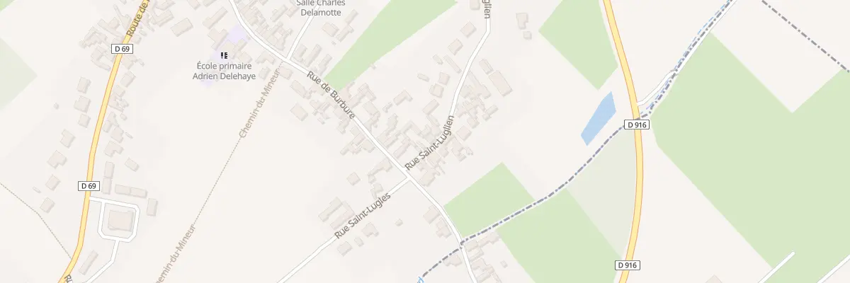 Plan du 5 Rue Saint Luglien Hurionville à Lillers