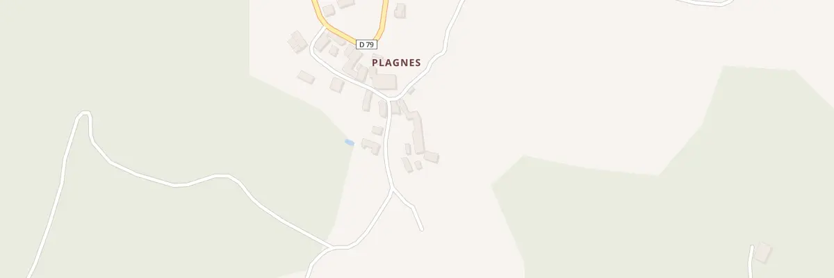 Plan du 5036 Plagnes à Paulinet