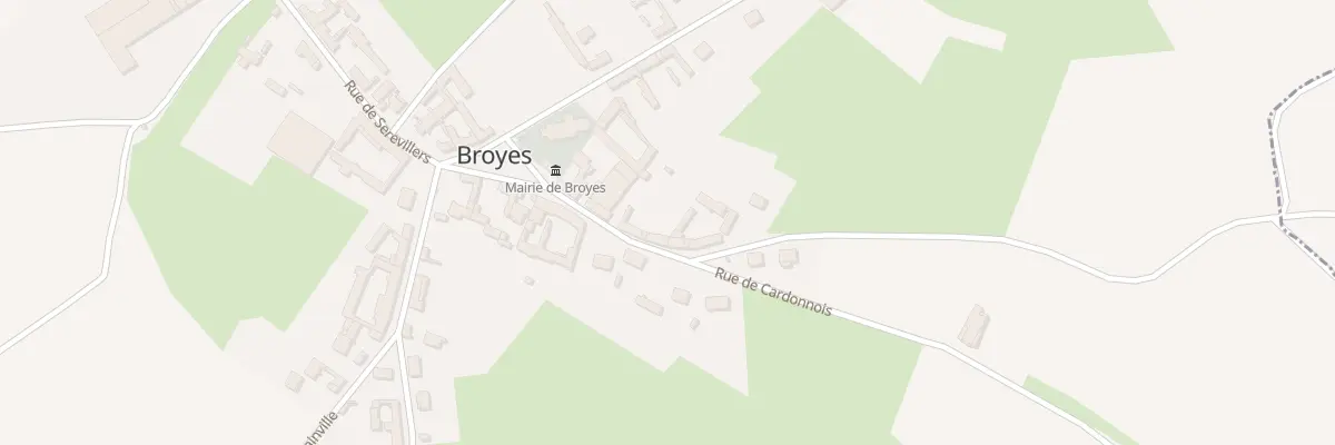 Plan du 5B Rue du Cardonnois à Broyes