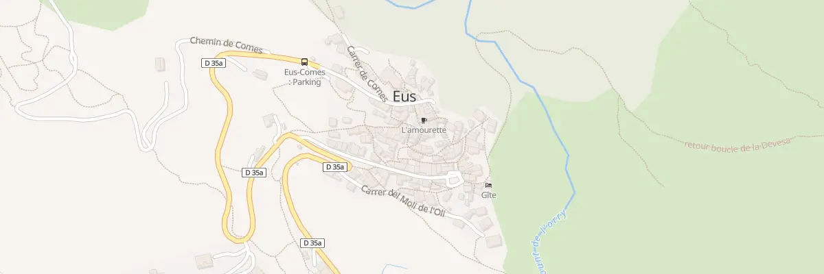 Plan du 39 Village à Eus