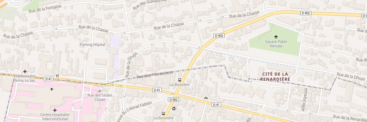 Plan du 41 Rue des Processions à Noisy-le-Sec