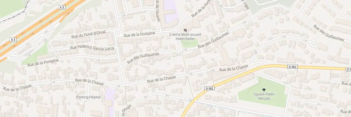Plan du 36 Rue des Guillaumes à Noisy-le-Sec